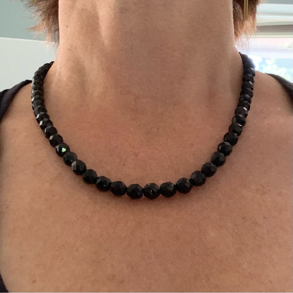 Vintage black necklace
